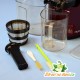 HUROM HH 2. gen - typ L (s páčkou) - vínová barva - šnekový odšťavňovač Hurom Slow Juicer - ORIGINAL
