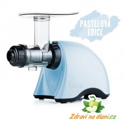 Sana Juicer EUJ-707 - barva pastelová modrá - šnekový odšťavňovač