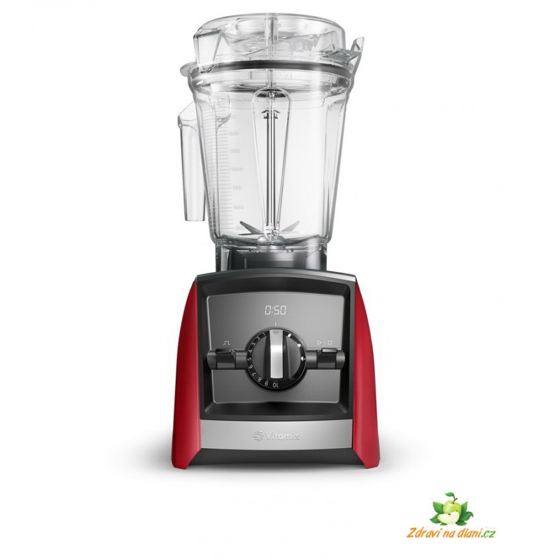 Vitamix Ascent A2500i - červený mixér - 2l nádoba + VIP přístup (9.990Kč), + e-book Recepty pro mixéry (2.599Kč), + eBook Čerstvé šťávy (799Kč), + Doprava ZDARMA Vitamix USA 0703113631900