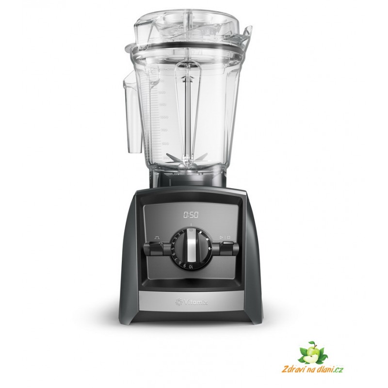 Vitamix Ascent A2500i - šedý mixér - 2l nádoba + VIP přístup (9.990Kč), + e-book Recepty pro mixéry (2.599Kč), + eBook Čerstvé šťávy (799Kč), + Doprava ZDARMA Vitamix USA 0703113631917