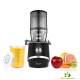 Sana Juicer 878 s násypkou - barva černá - Luxusní šnekový odšťavňovač