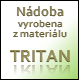 Nádoba je vyrobena z TRITANU, velmi lehká a odolná vůči nárazu