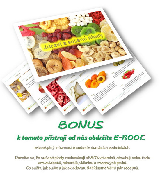E-book Zdraví a sušené plody - BONUSový dárek zdarma