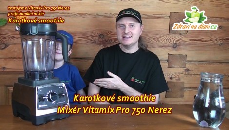 Vitamix Pro 750 ♥ Karotkové smoothie